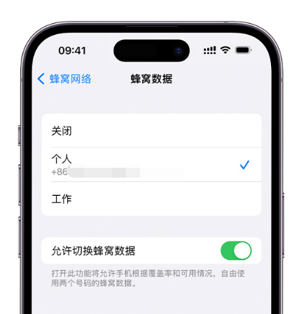 许昌苹果维修服务分享如何在iPhone上使用双卡 